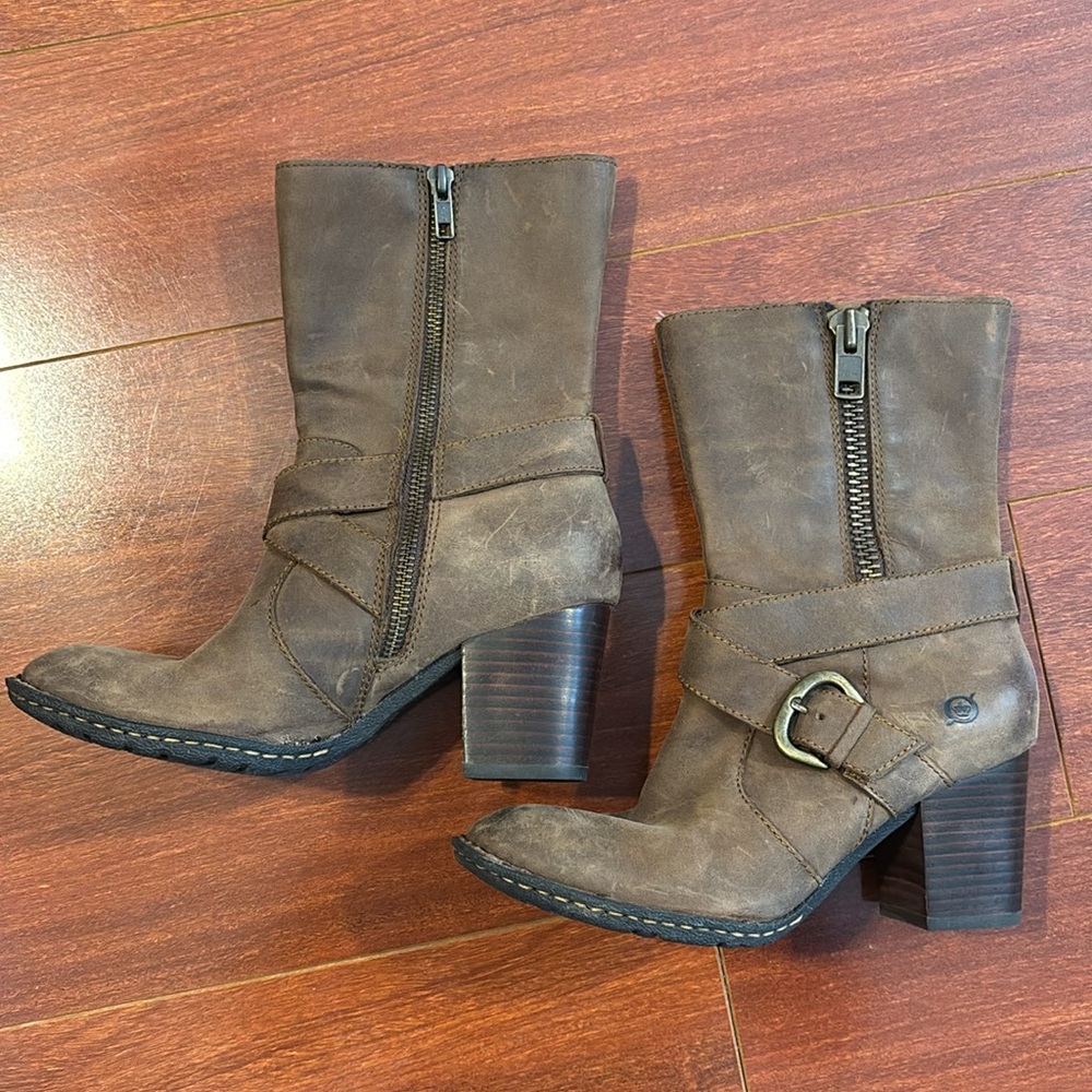 Born BOC brown Boots 6.5 - Picture 2 of 5